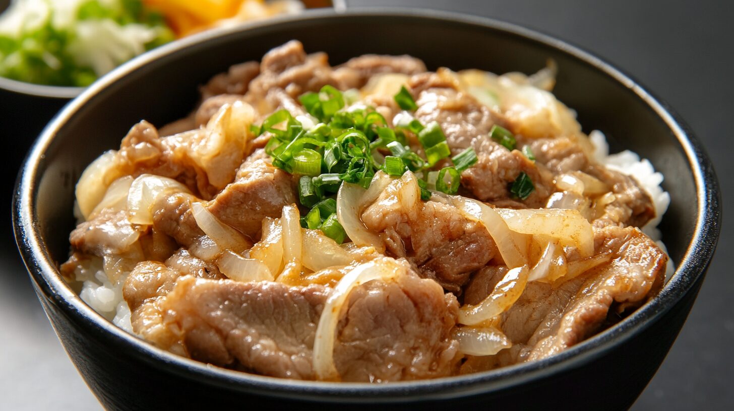 松屋の牛丼のイメージ画像