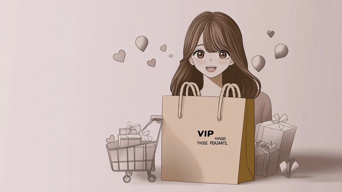 andresdのクーポンコードで買い物する女性