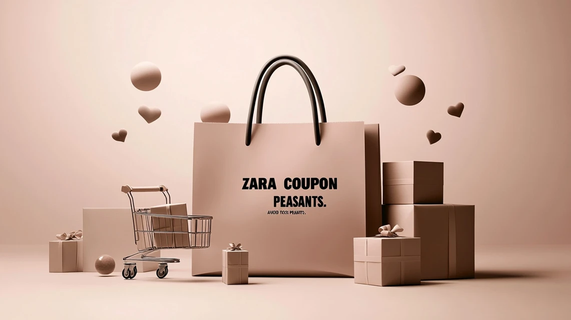 ZARAのアプリで初回クーポンを受け取ったイメージ画像