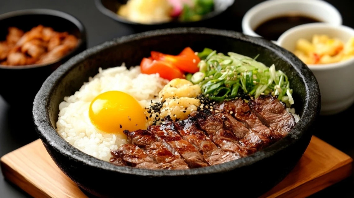感動の肉と米の丼物のイメージ画像
