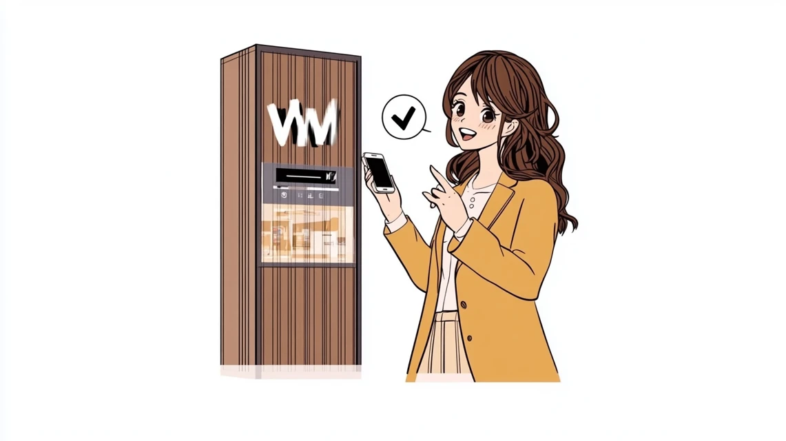 無印の誕生日クーポンをもらうための登録と準備を解説する女性