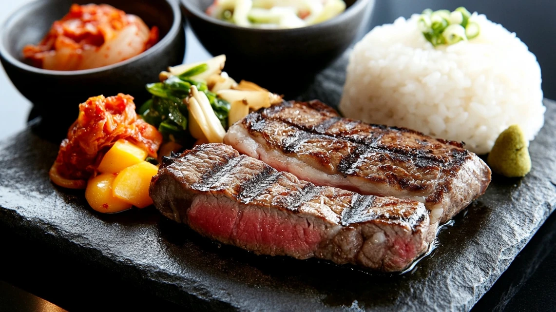 感動の肉と米のサーロインステーキのイメージ画像