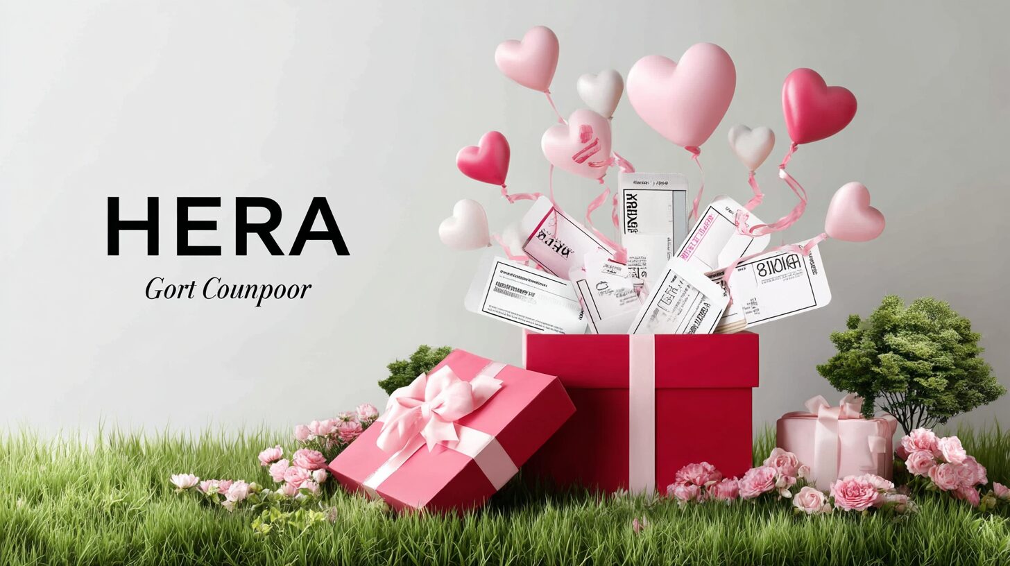 HERAクーポンコードの入ったBOXイメージ画像