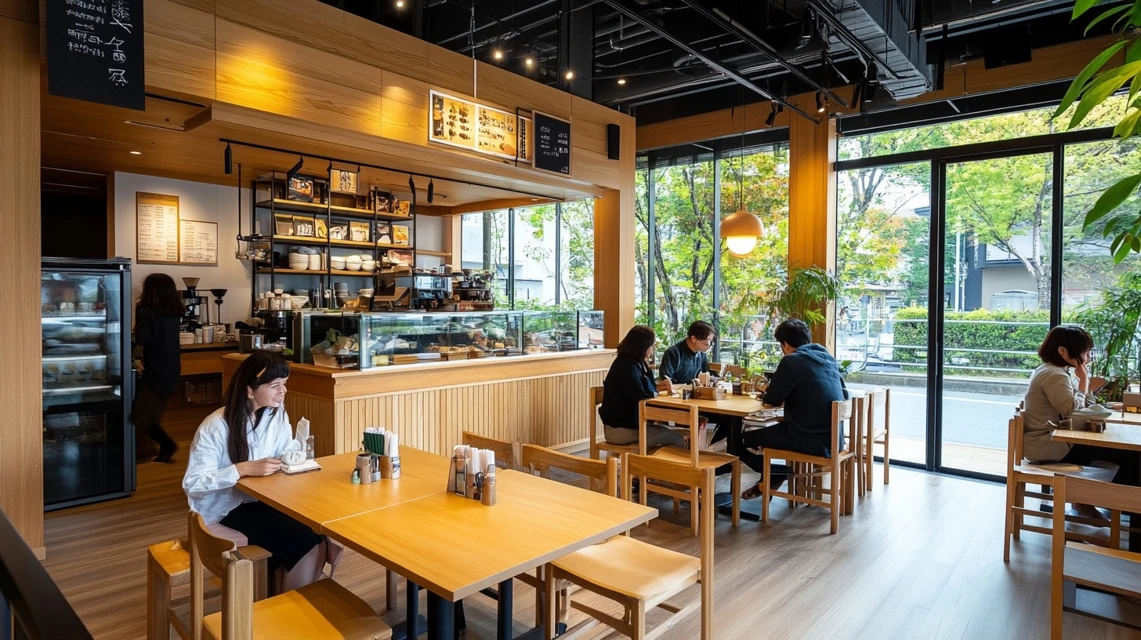 コナズコーヒーの各店舗の雰囲気や席を選ぶ参考になる店内風景