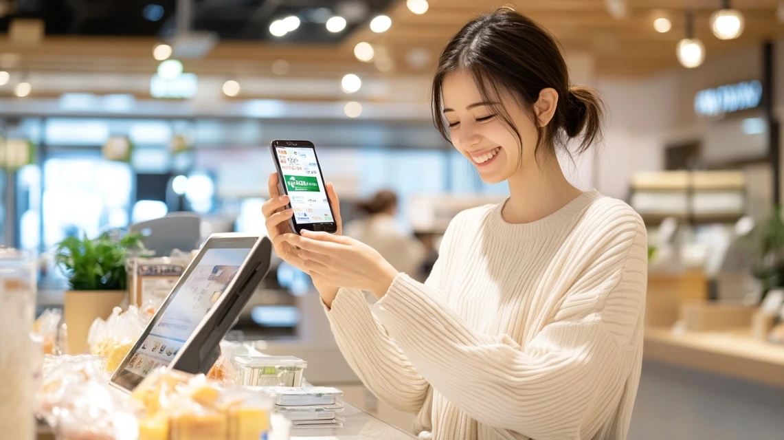 ドットエスティの1000円クーポンの有効期限をスマホで確認する場面
