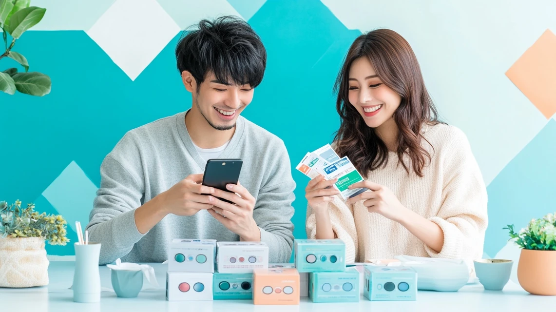 アイシティの20%offクーポンをいつ使うと最もお得かを計算しているイメージ