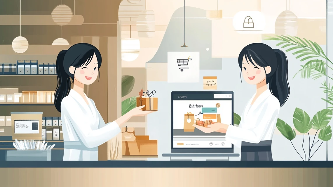 ロクシタンの誕生日クーポンを店舗とオンラインで比較する日本人女性