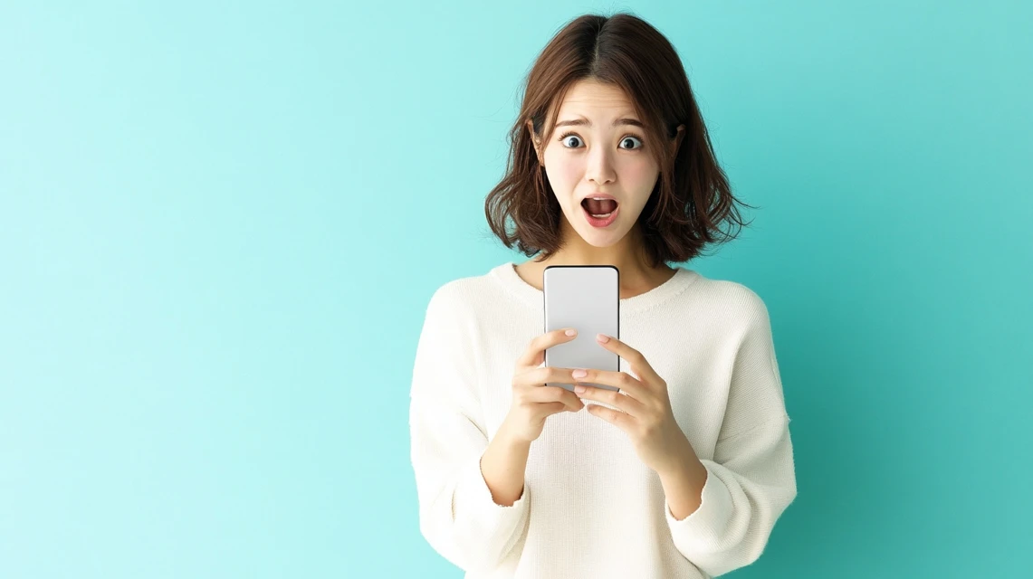 スマホの決済履歴を見てハローサイクリングの利用料金を確認する日本人