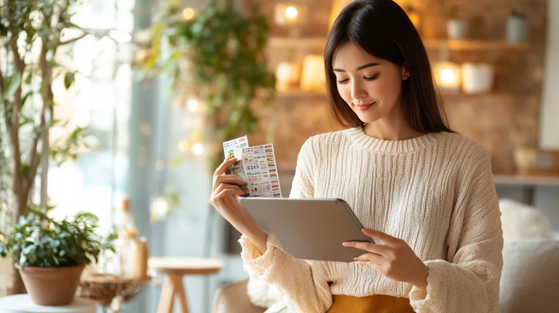 マイトレックスでクーポンを併用する際の条件を確認しているイメージ