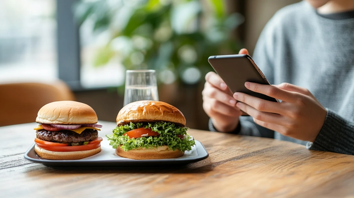 モスバーガーのクーポンが使用済みと表示されて困っている様子