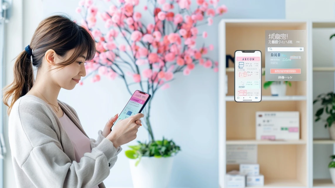 アイイオンのアプリとイオンお買物アプリを並べて比較し、クーポンの使い分けを考える日本人