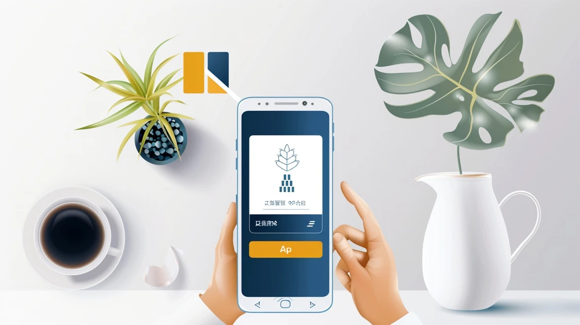 アプリ更新画面を表示したスマートフォンで、アイイオンのクーポンが表示されない問題を改善しようとしている様子