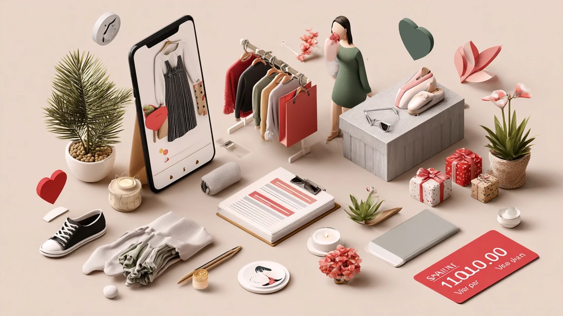 300ポイントと1000円クーポンの違いをスマートフォン画面で見比べるイメージ