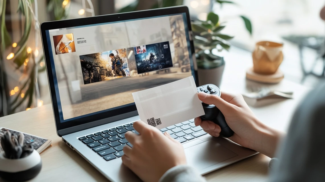キャンペーンや登録特典で無料クーポンを受け取る日本人ユーザーの様子。
