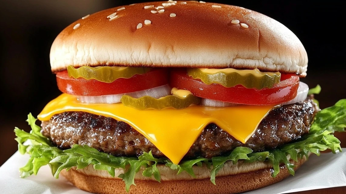 マクドナルドデリバリーの複数クーポンを利用して買ったハンバーガー
