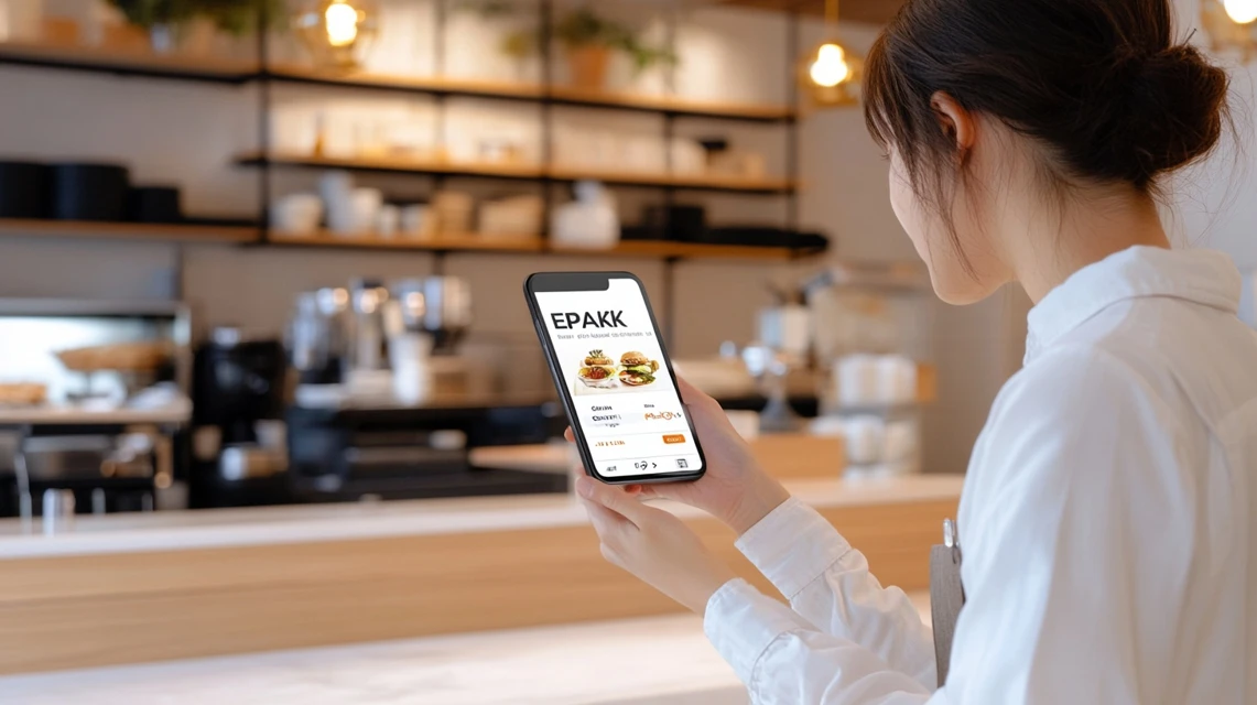 自宅でEPARKアプリを開きフォルクスクーポンを確認