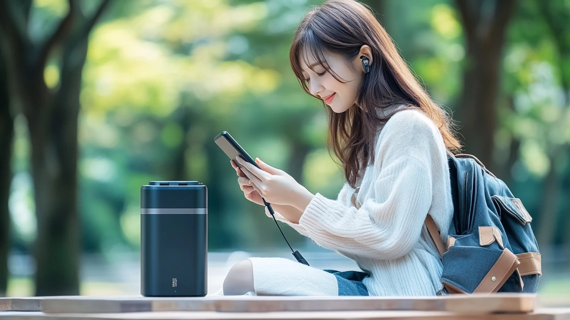 スマホでチャージスポット初回クーポンのQ&Aを読む利用者
