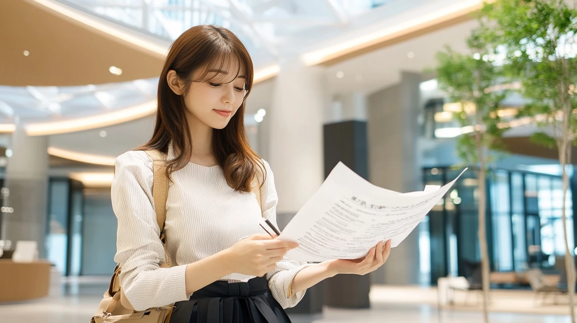 ララアーシャの退会手続きとクーポン利用注意点を確認する女性
