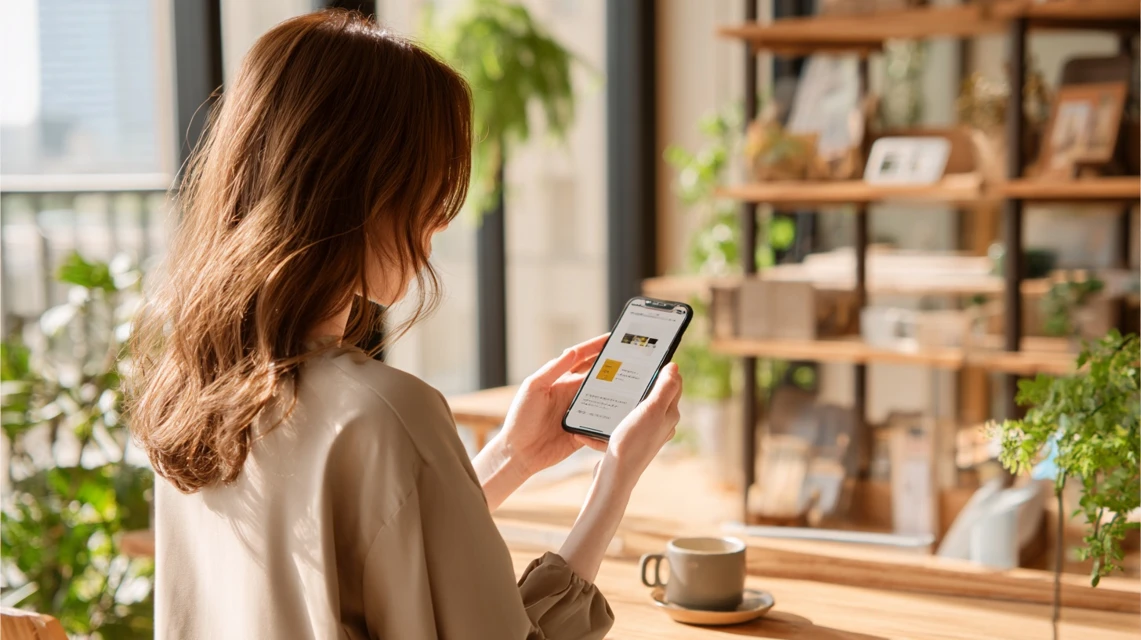 kodoクーポンが消えて困る日本人がスマホを確認