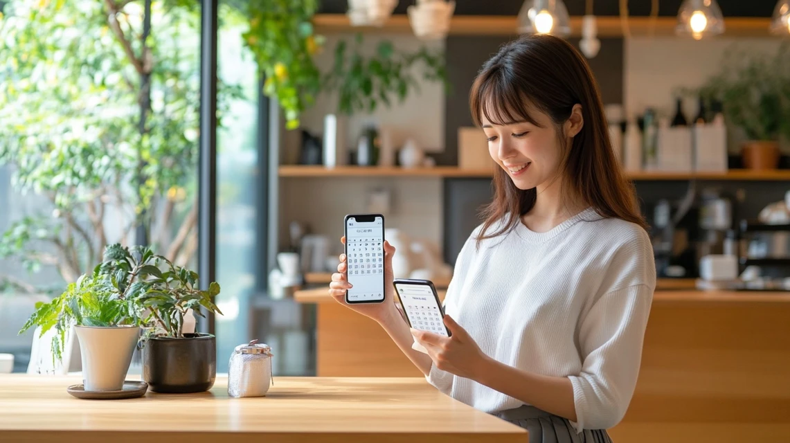 カレンダーでビアードパパの安い日を確認
