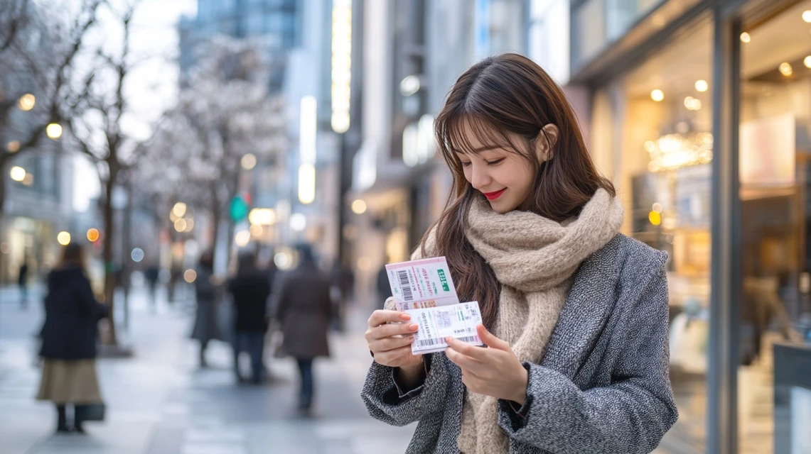 レノアのレシート応募キャンペーンに参加する日本人女性