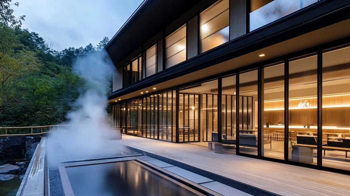 大滝の湯の景色