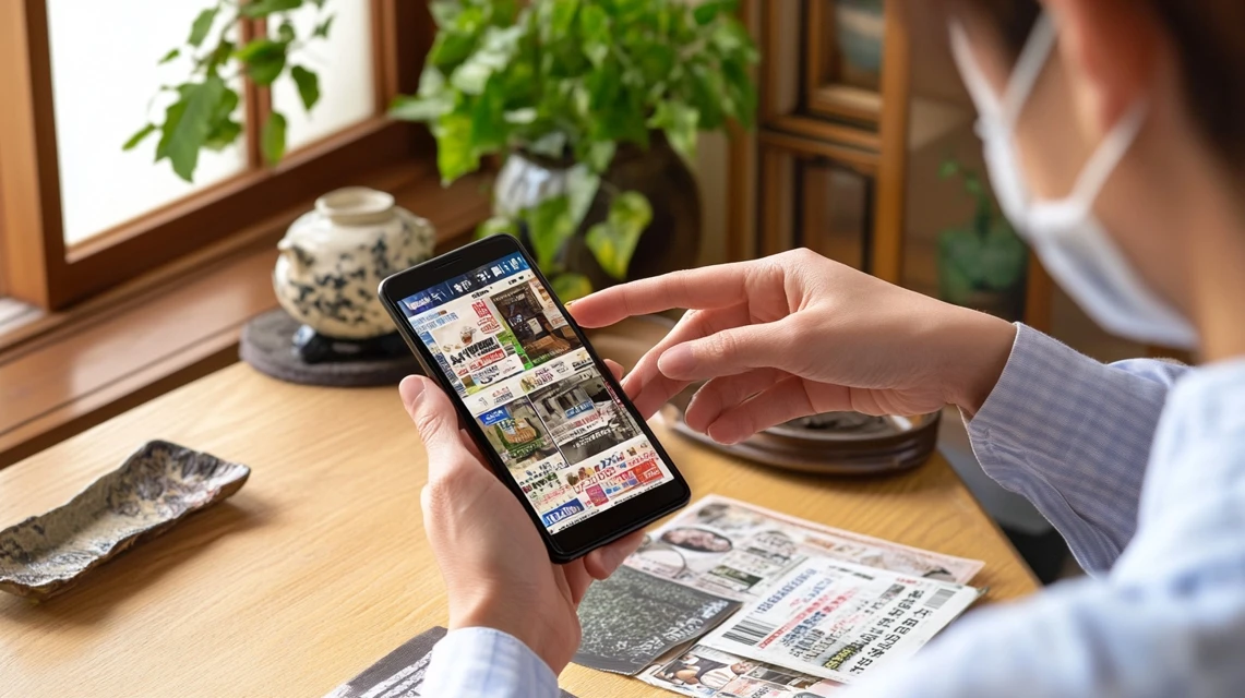 吉野家の200円クーポンを無料で取得するスマホ操作の様子