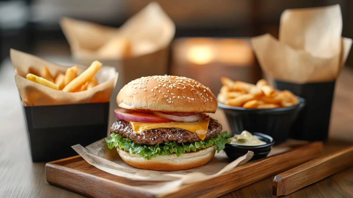 ドコモ限定キャンペーンで購入したモスバーガーイメージ画像