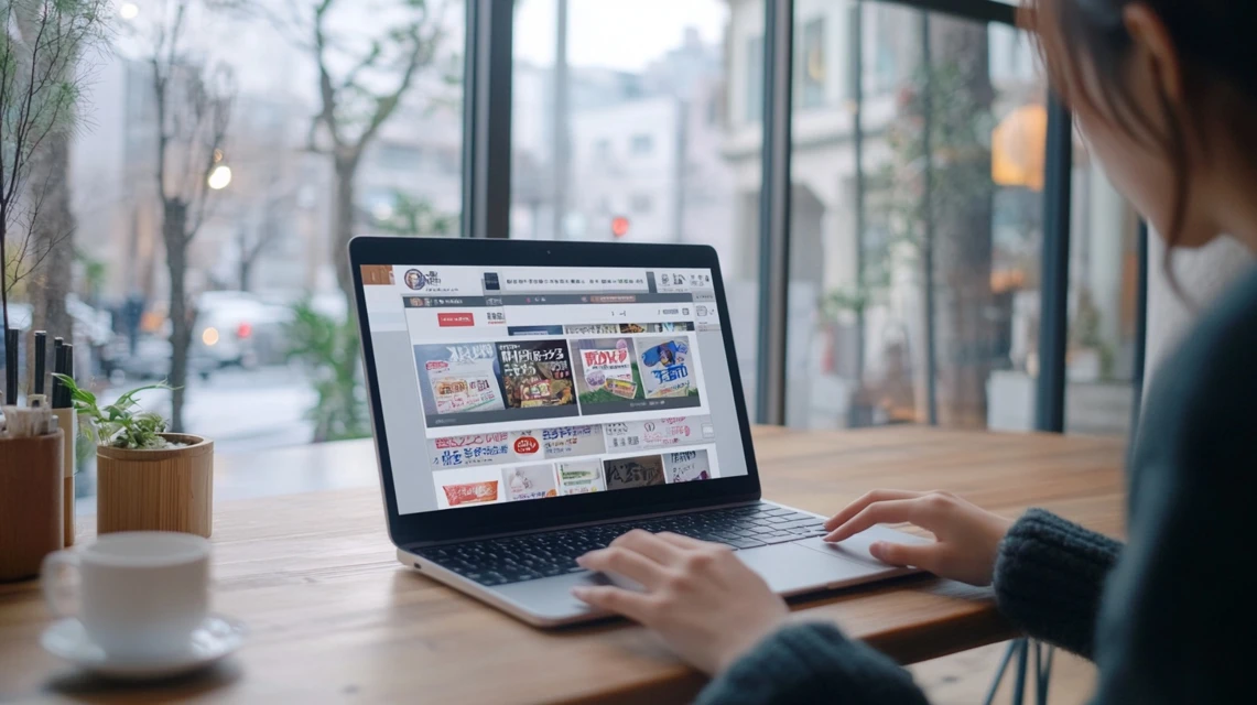 自宅で楽スパガーデン名古屋のクーポン情報を検索する日本人