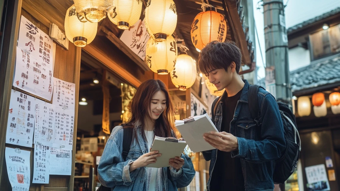 スマホで楽スパガーデン名古屋の営業時間を確認する日本人