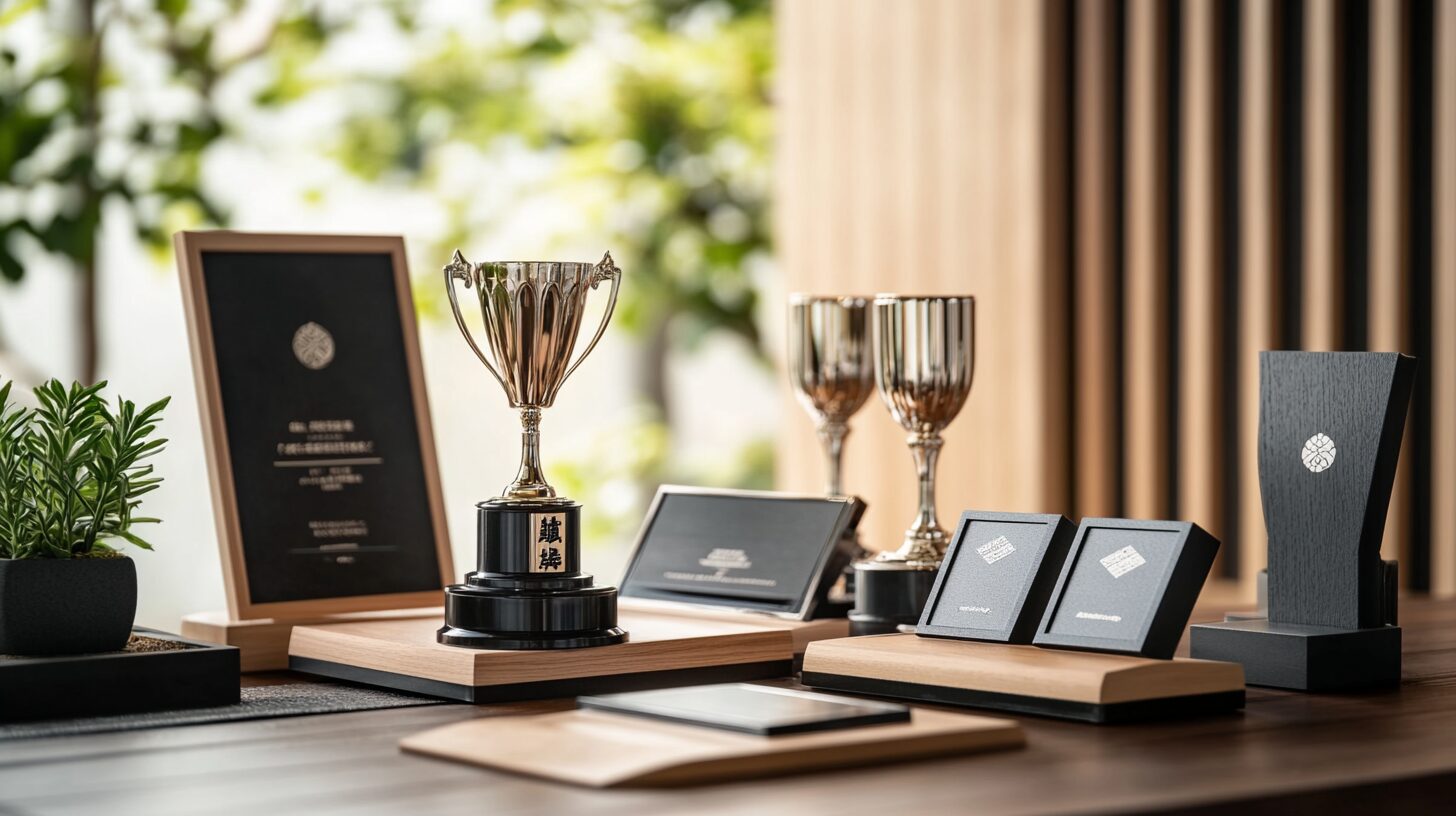 フリーセレクションやアワードセレクションのクーポンコード活用を象徴する授賞式の風景