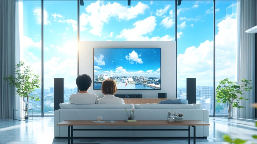 Huluの3ヶ月無料コードを活用して動画を楽しむ日本人夫婦