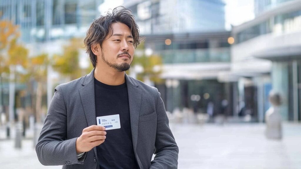 1年以内にやめた男性のイメージ