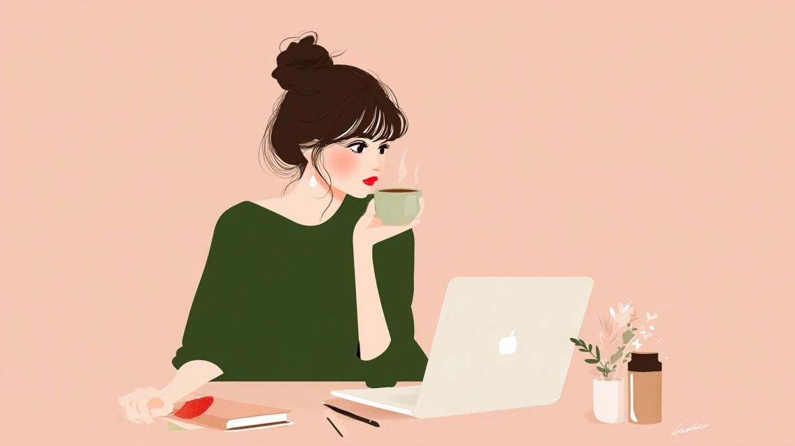 ポイント利用を調べる日本人が写る
