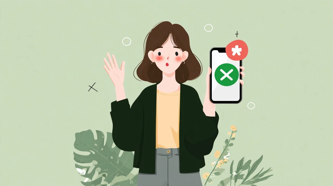 お得情報を整理する女性の画像
