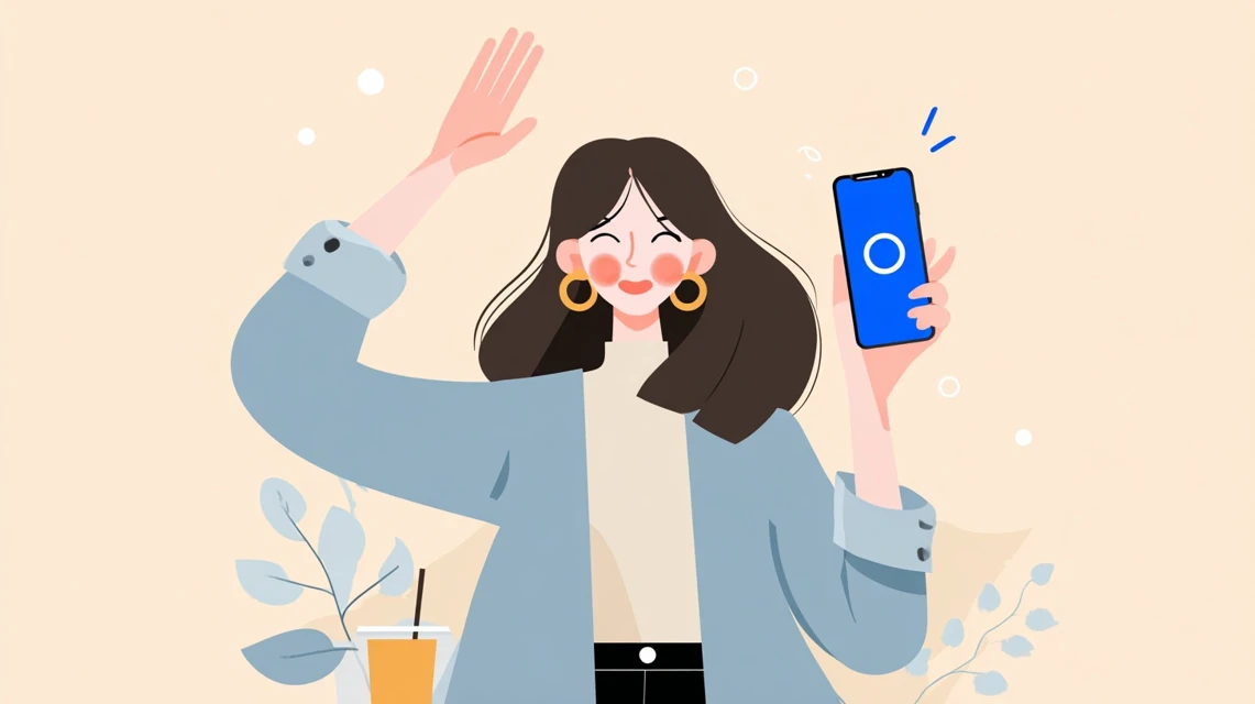 メディカルブロークーポンまとめを見る女性の画像
