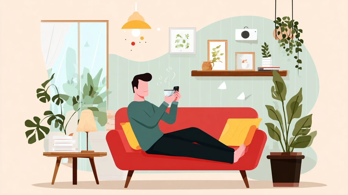 geekom評価の真相を見る日本人男性の画像