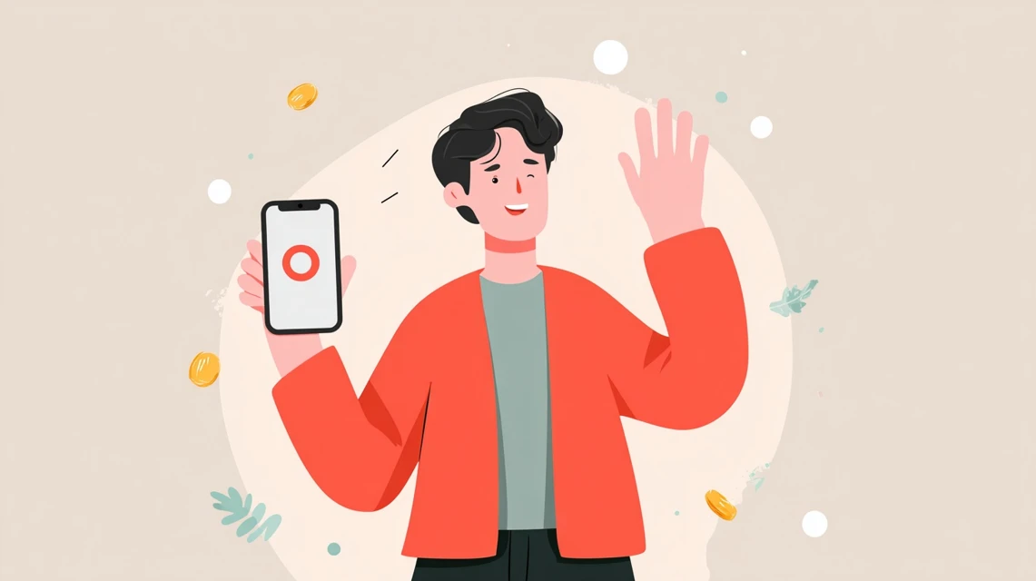 PCメンテ情報を見る男性の画像