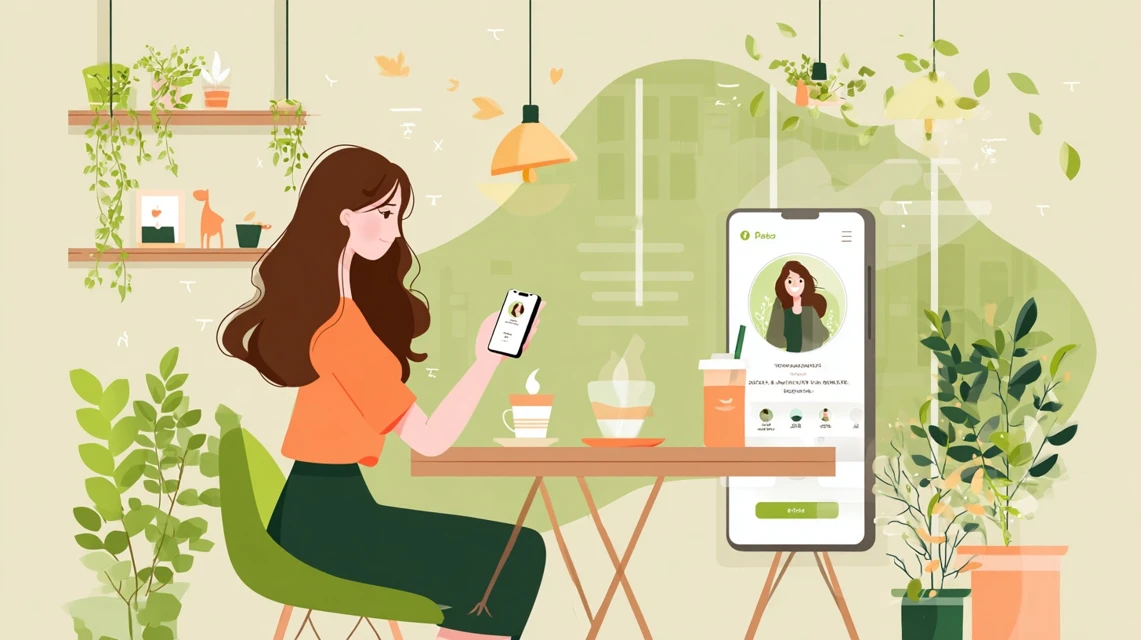 購入後の後悔点を確認する女性の画像