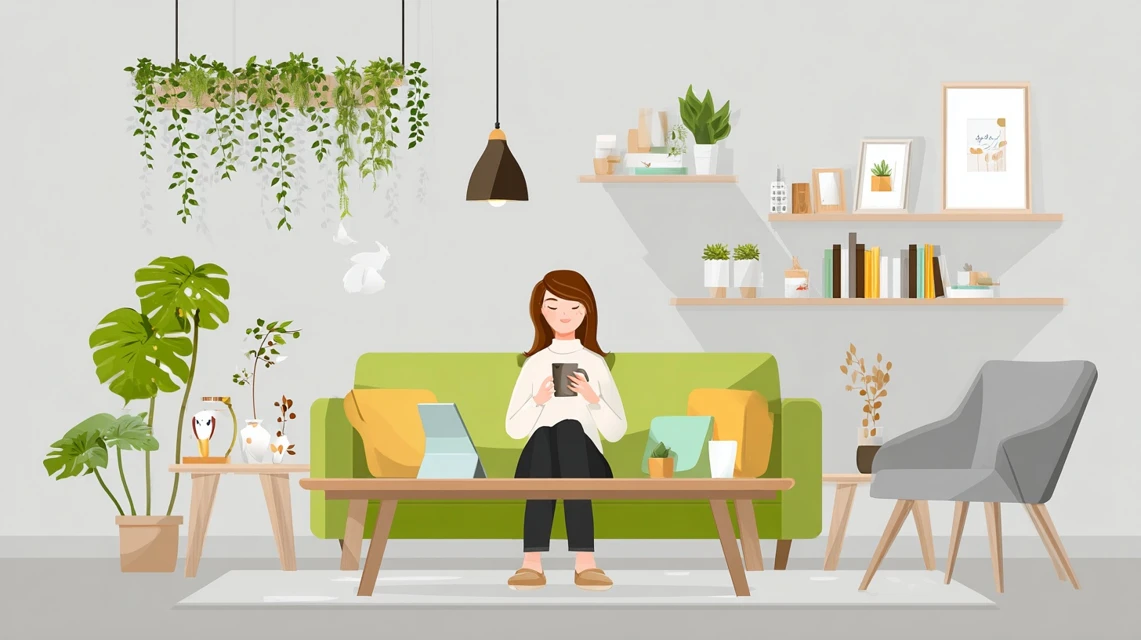 アウトレット活用で準備する日本人の場面