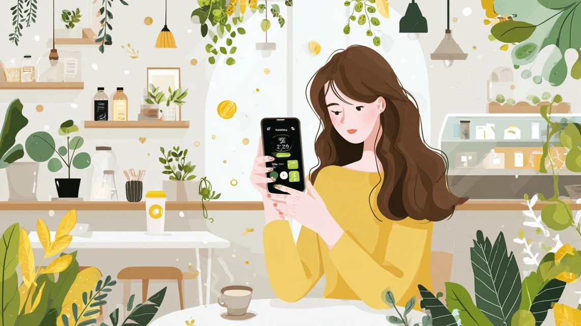 商品の耐久性を確認する日本人の画像
