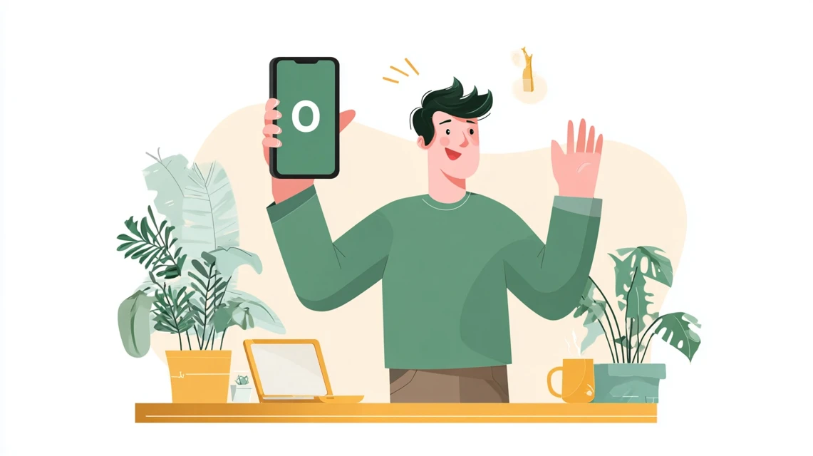 セール時期を確認する日本人の画像
