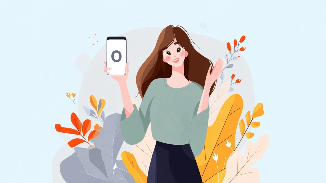 チュチュアンナ半額クーポン情報を見る女性の画像