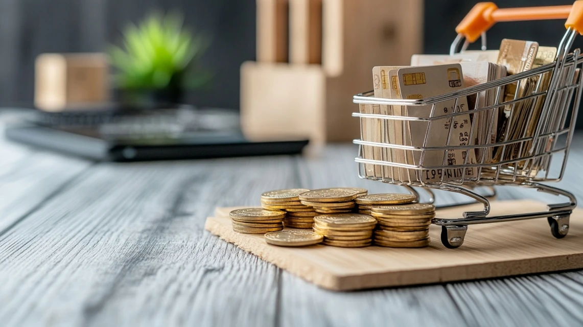 ポイント計算をしているイメージ画像