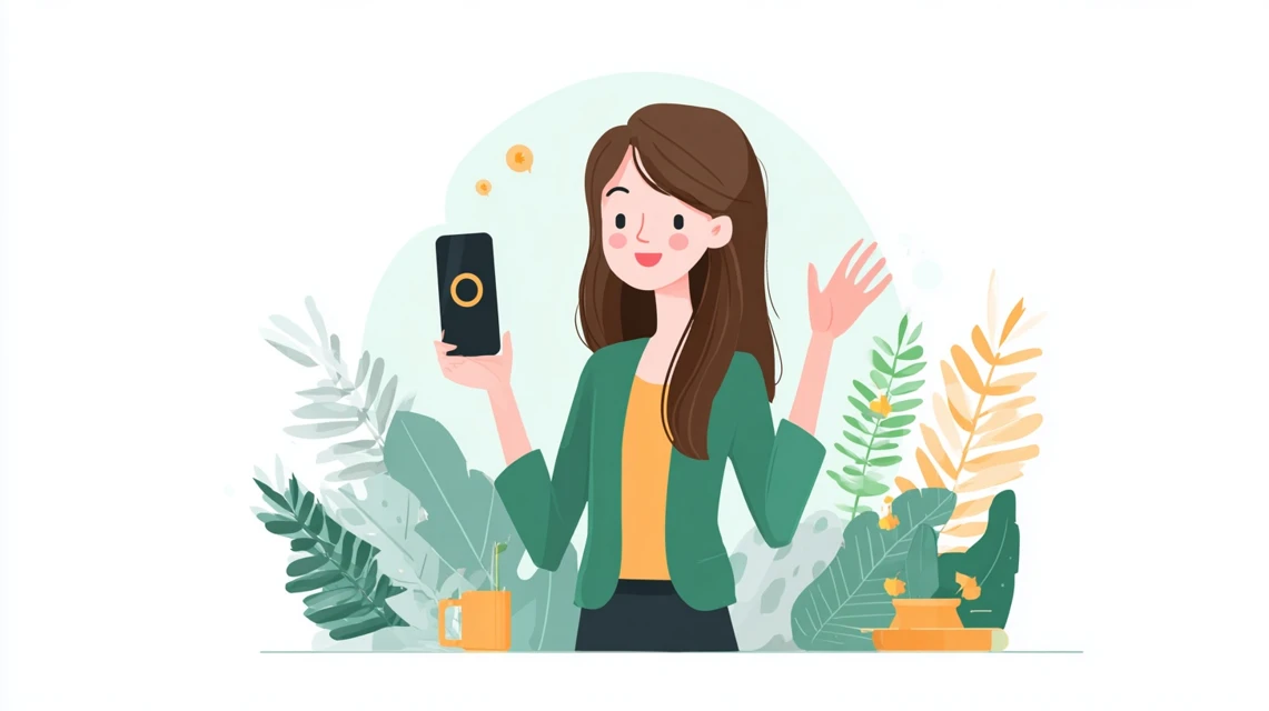 休会ルールを確認する女性の画像
