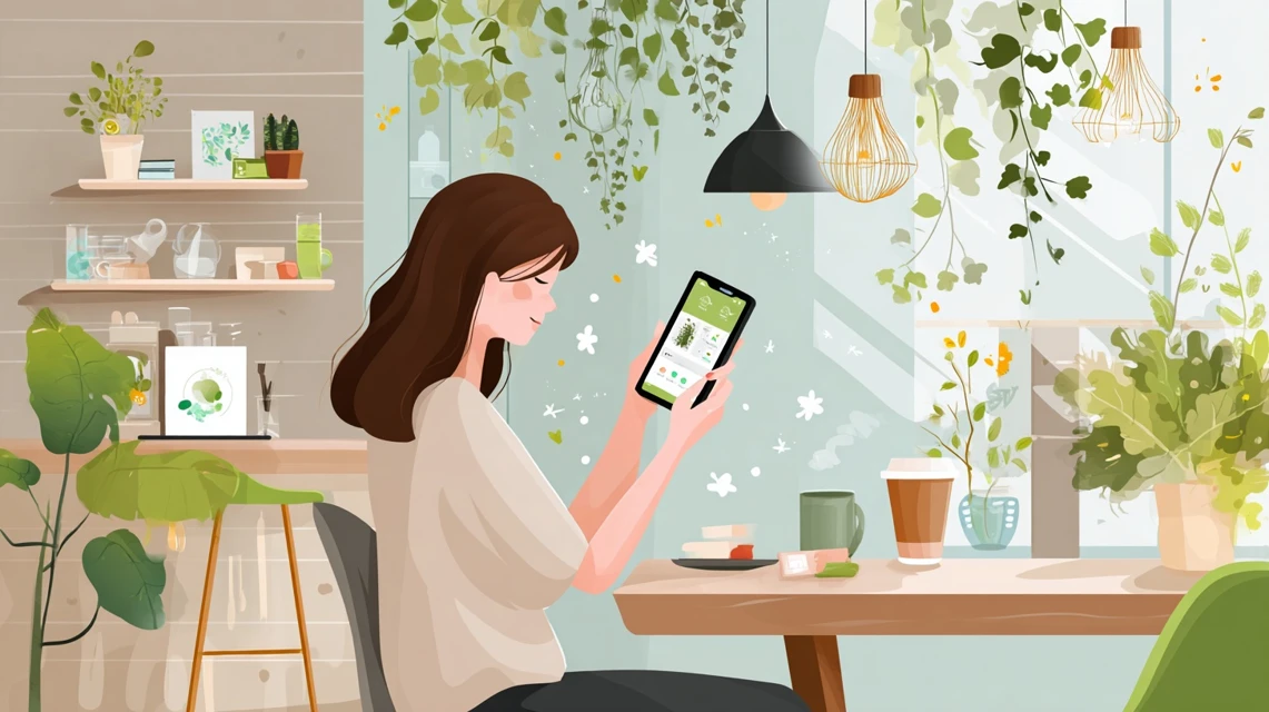 割引の違いを比較する女性の画像
