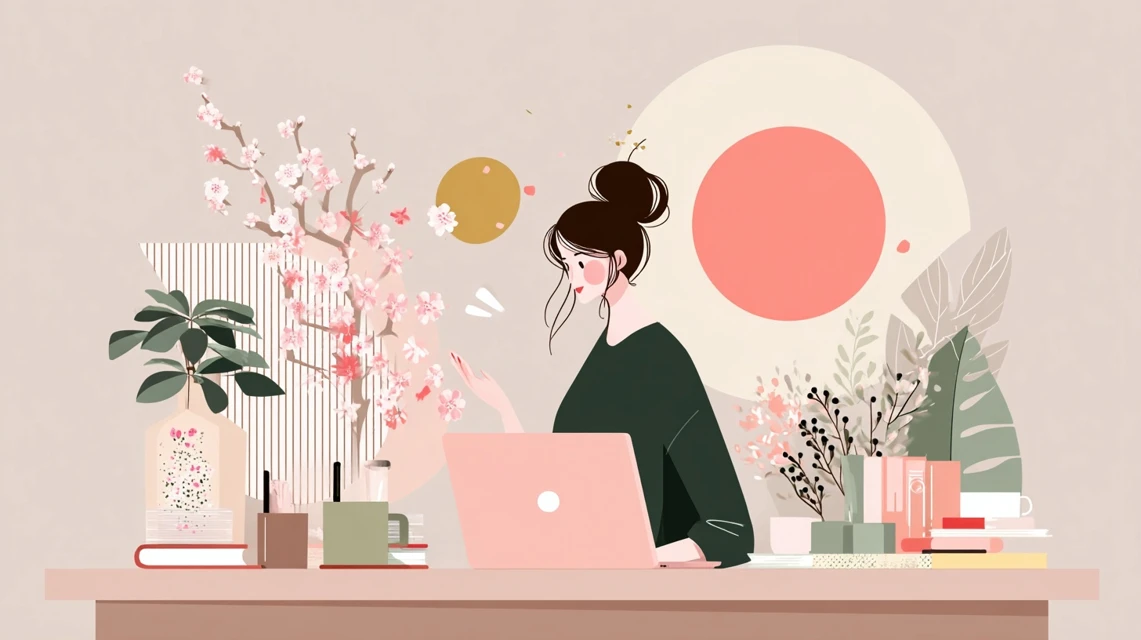 Amazonクーポンの有効期限をチェックする女性