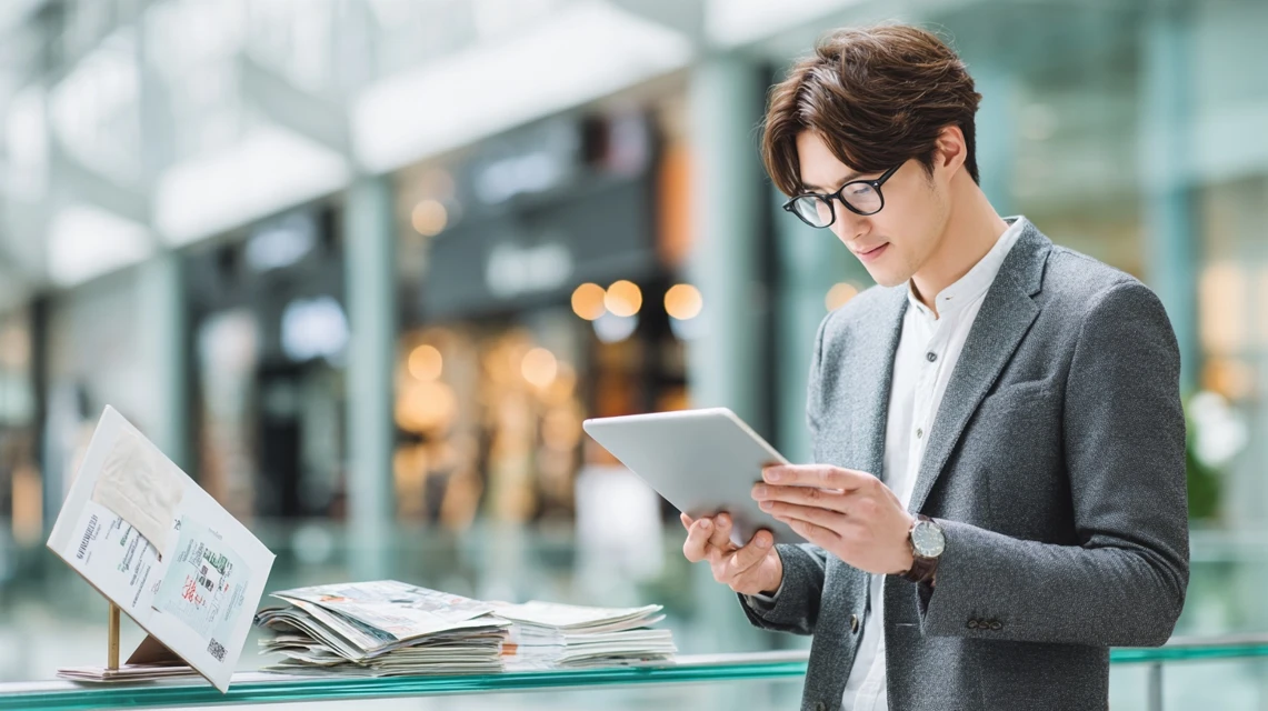 旅行割引を比較して考える日本人男性