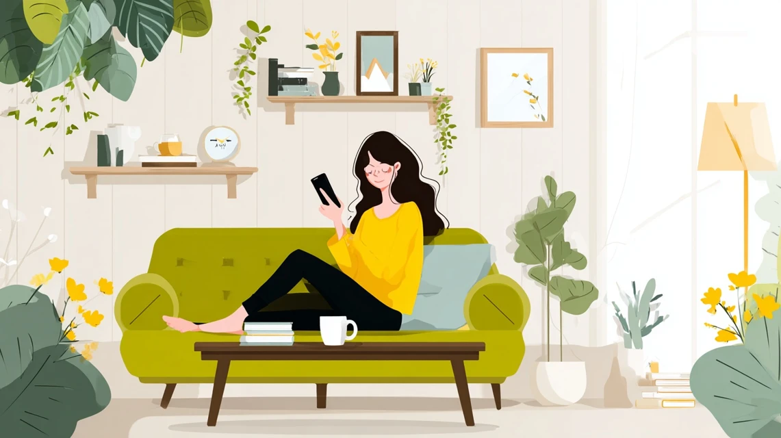 ゼンブブレッドの評価を調べる日本人の様子
