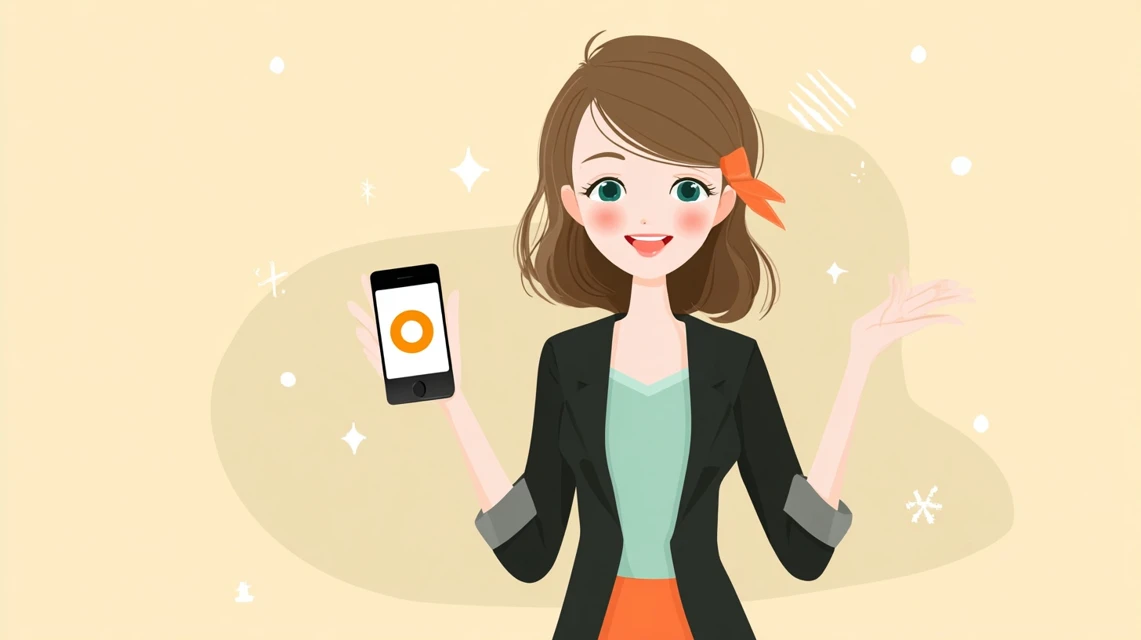 東京のjalクーポン利用レストラン一覧を見る女性